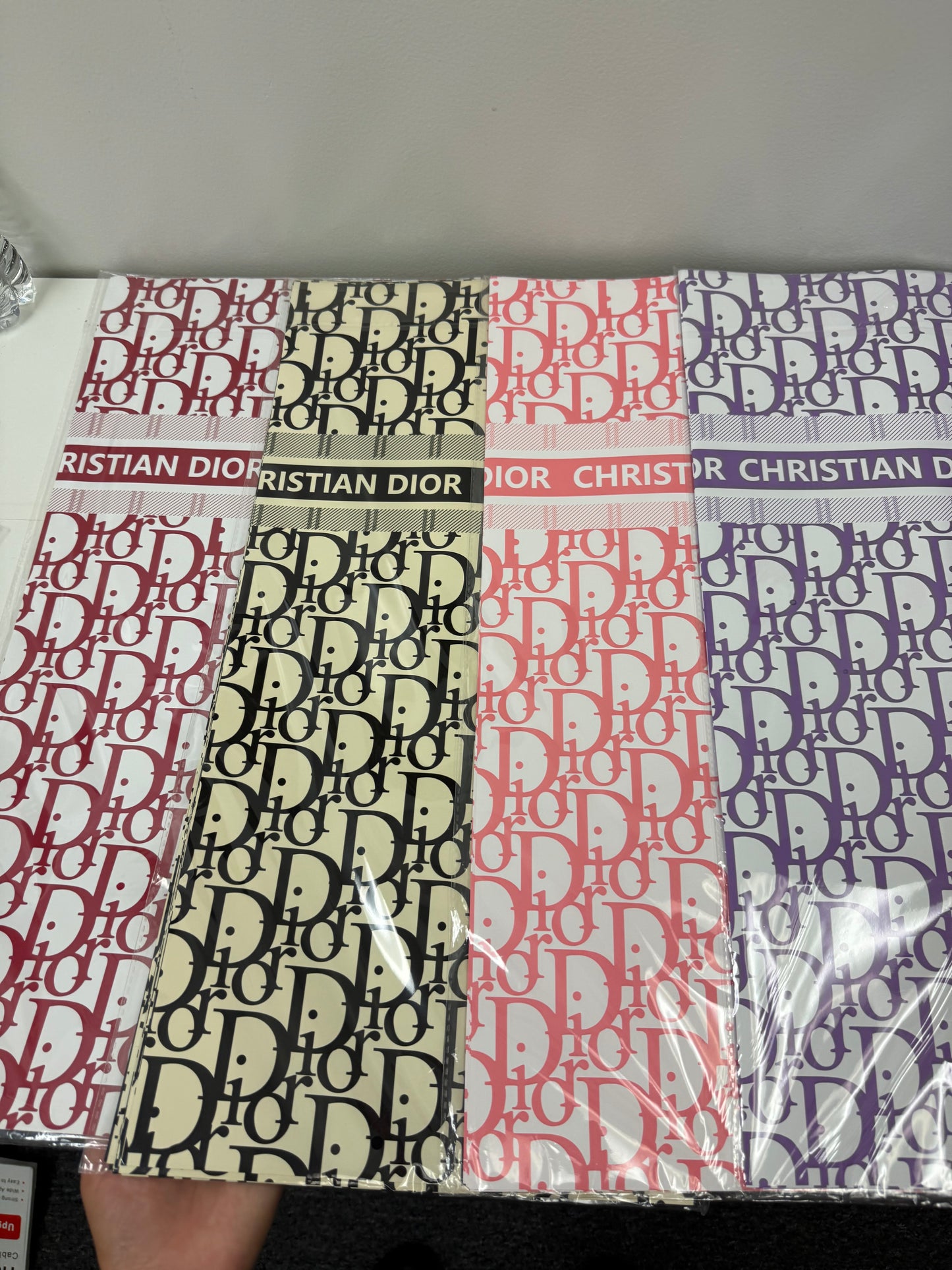 Pink Designer Wrapping Paper