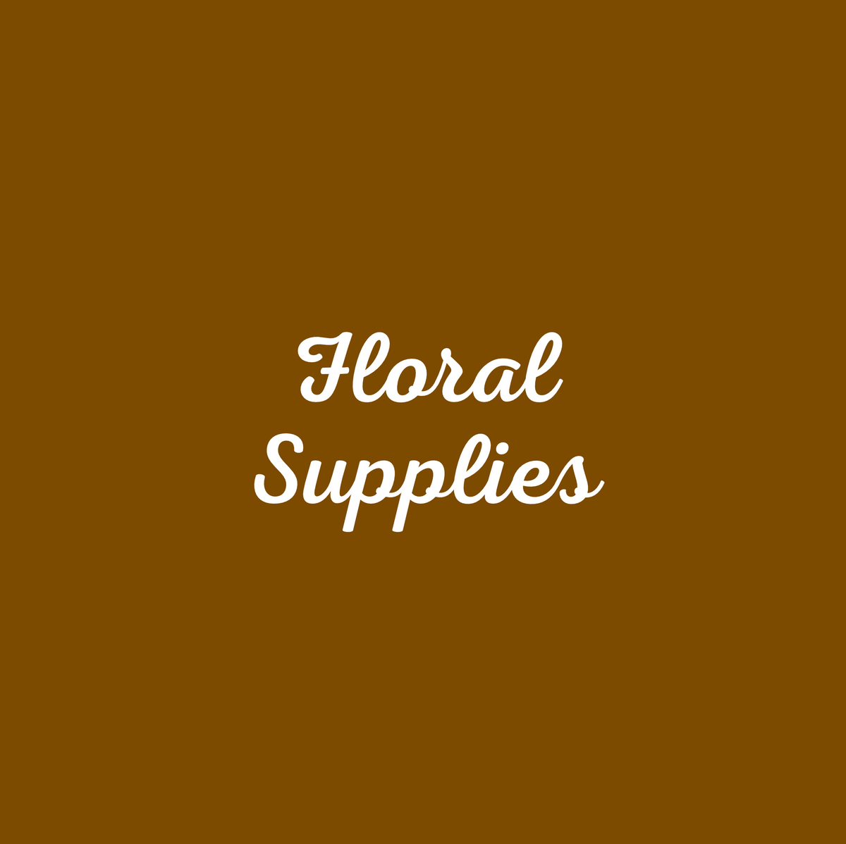 Floral Supplies