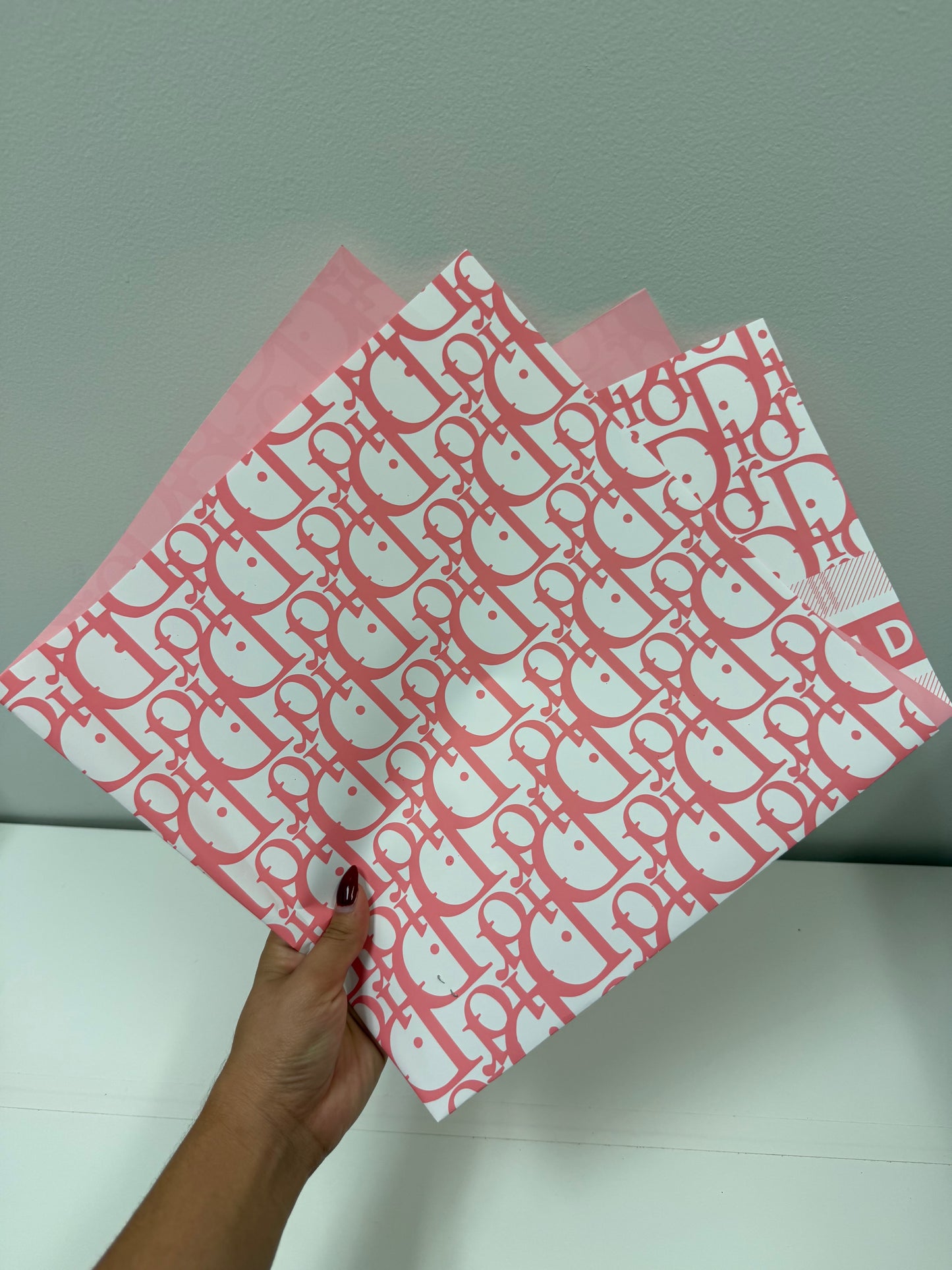 Pink Designer Wrapping Paper