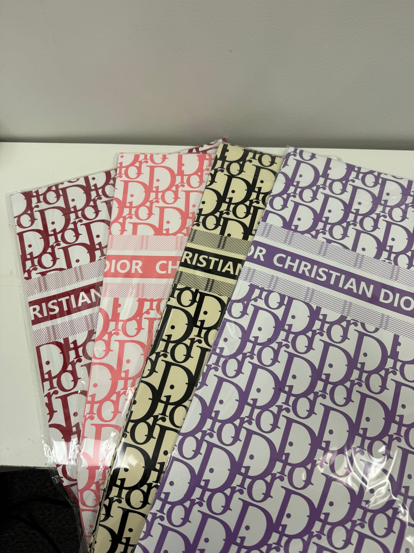 Purple Designer Wrapping Paper