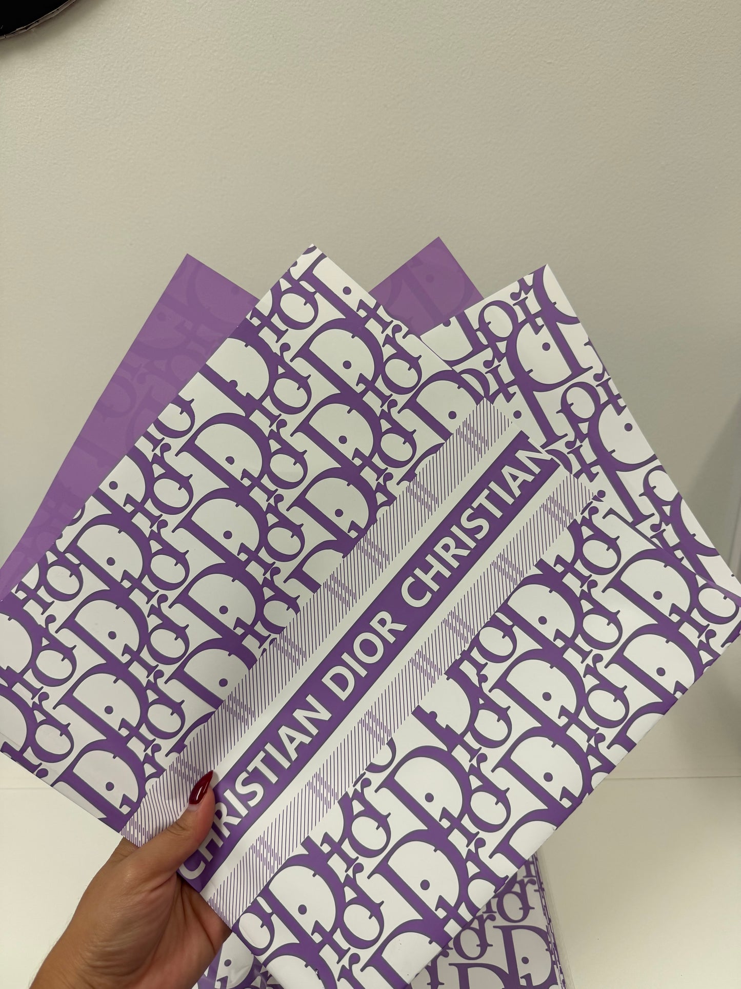 Purple Designer Wrapping Paper