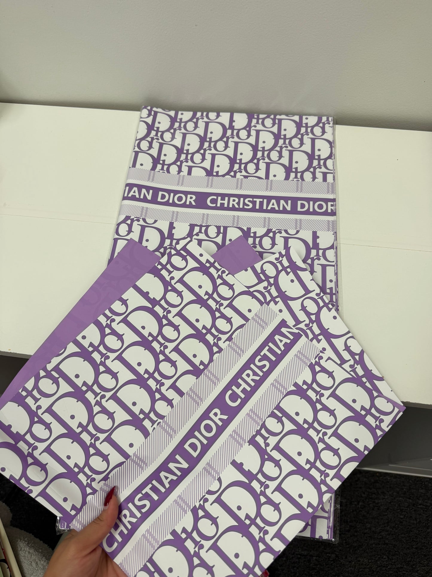Purple Designer Wrapping Paper