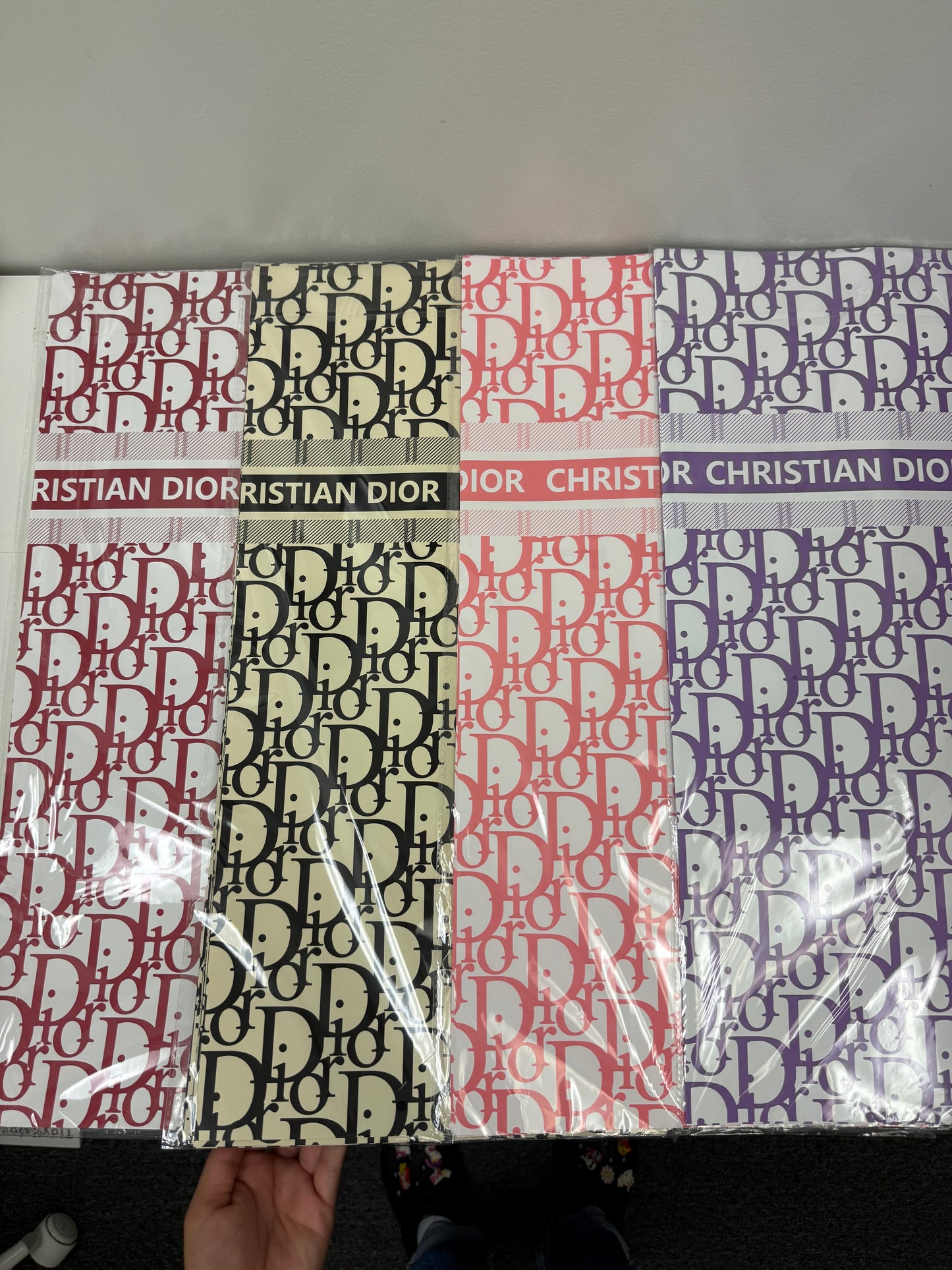 Purple Designer Wrapping Paper