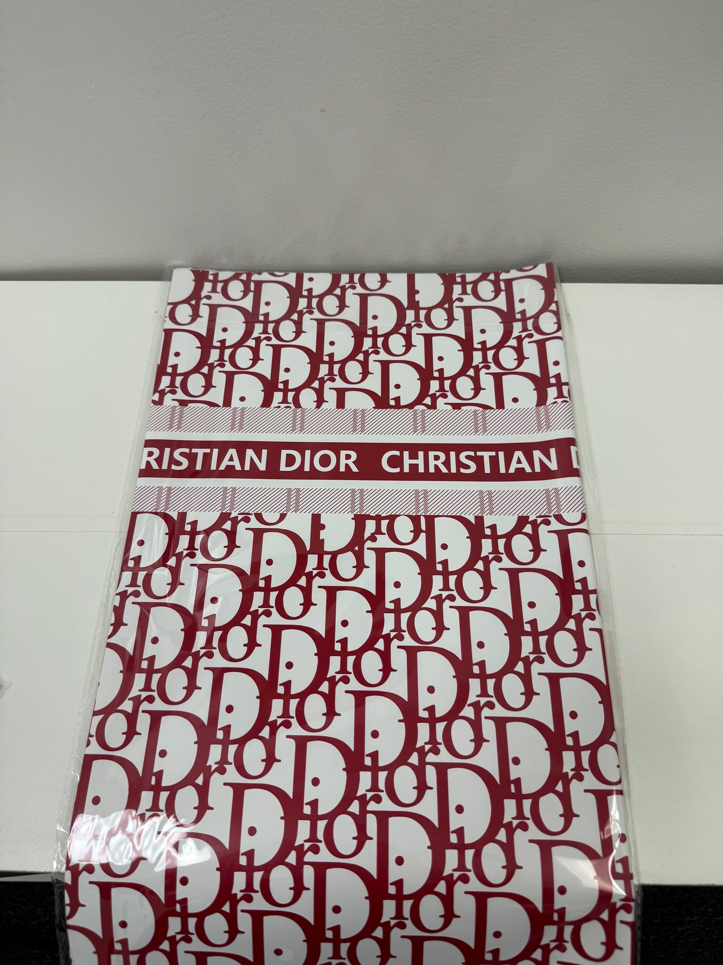 Red Designer Wrapping Paper