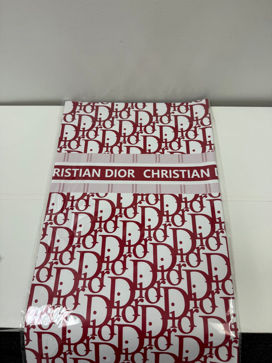 Red Designer Wrapping Paper